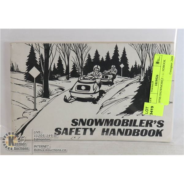 1970S SNOWMOBILER HANDBOOK