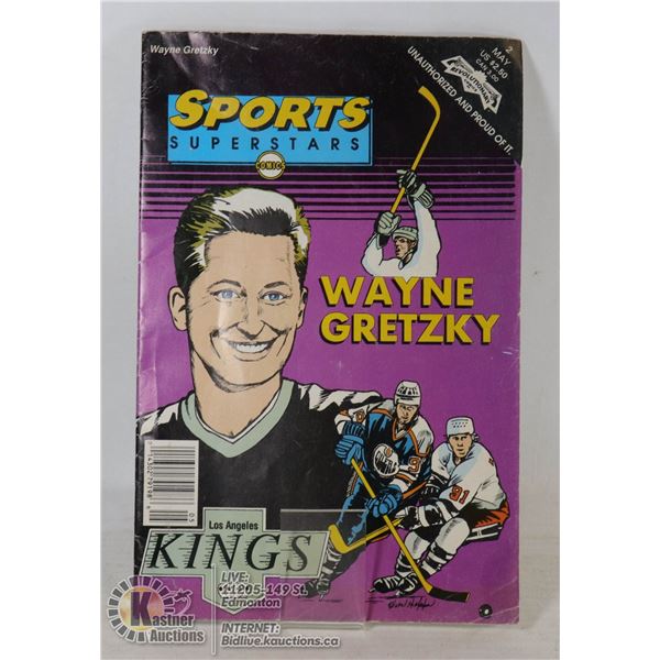 WAYNE GRETZKY COMIC