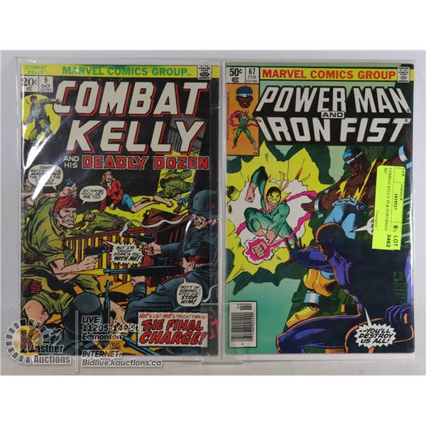 COMBAT KELLY #9 & POWERMAN #67