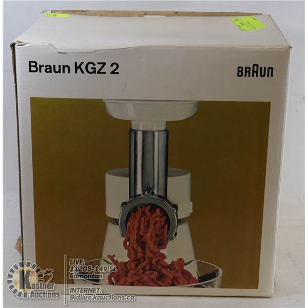 BRAUN KGZ 2 GRINDER