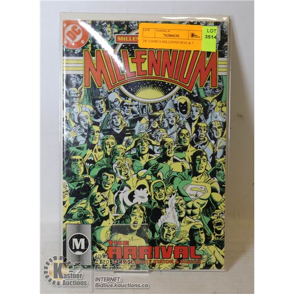 DC COMICS MILLENNIUM #1 & 5