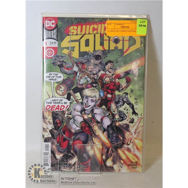 #1 ISSUE DC COMICS SUICIDE SQUAD