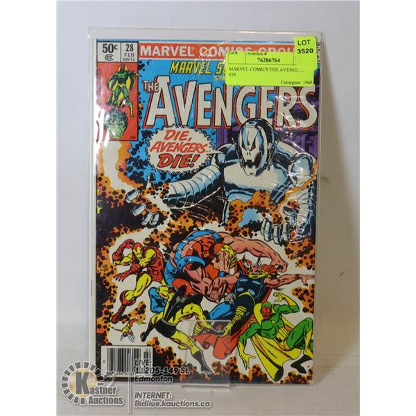 MARVEL COMICS THE AVENGERS #28