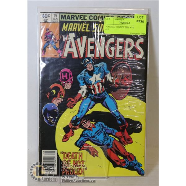 MARVEL COMICS THE AVENGERS #15