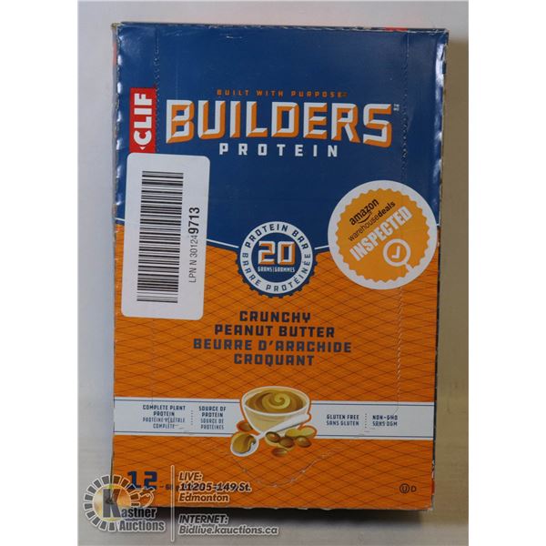 CASE OF BUILDERS PROTEIN BARS