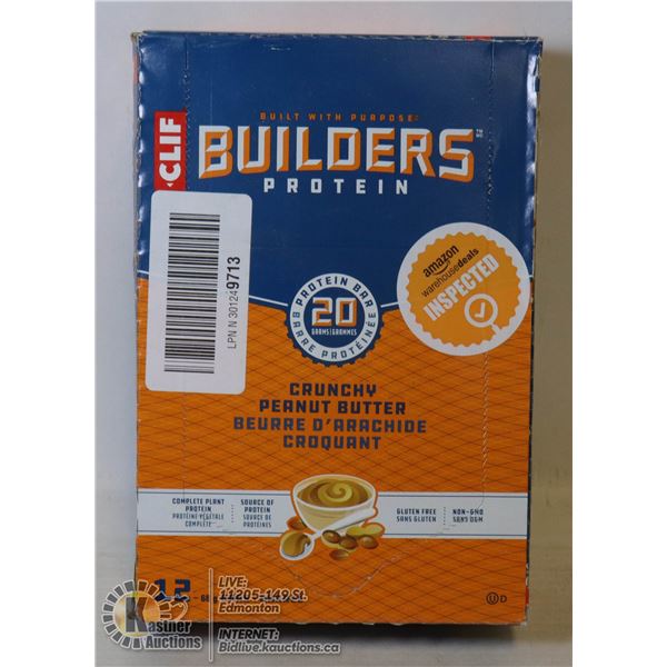 CASE OF BUILDERS PROTEIN BARS