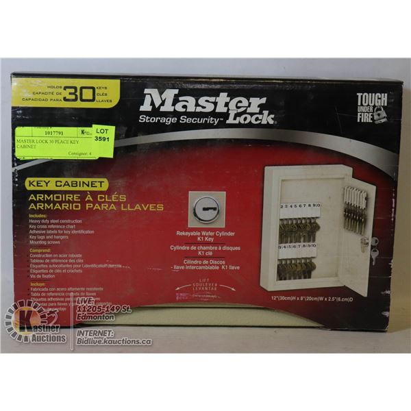MASTER LOCK 30 PLACE KEY CABINET