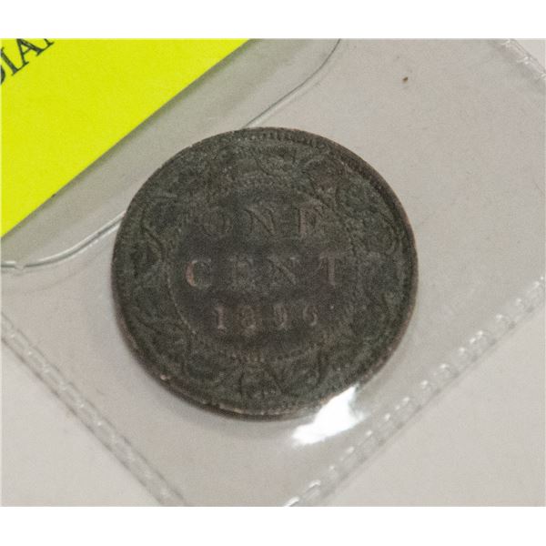 1896 CANADIAN LARGE PENNY