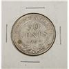 Image 1 : 1907 NEWFOUNDLAND SILVER 50 CENT COIN