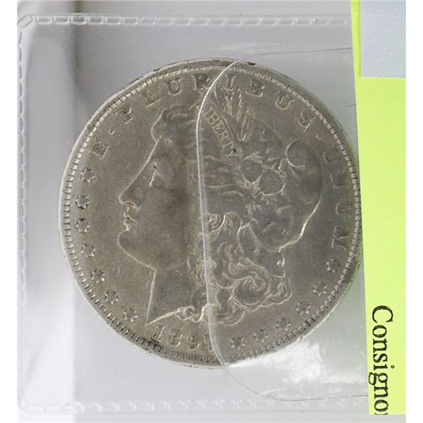 USD 1897 MORGAN SILVER DOLLAR