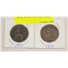 Image 1 : 1897 & 1934 OLD ENGLISH PENNIES