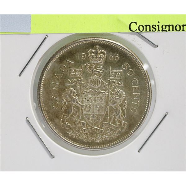 1966 SILVER HALF DOLLAR