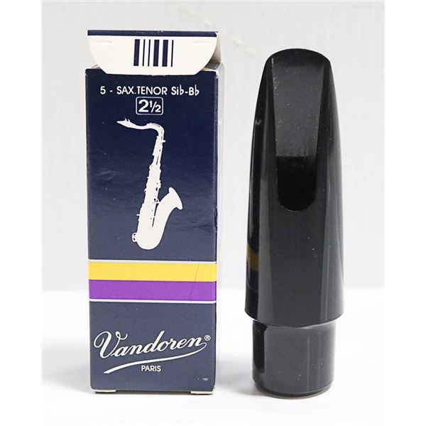 BUNDY MOUTHPIECE AND REEDS FOR SAXAPHONE