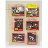 Image 1 : 24 COLLECTOR STAR WARS CARDS 1977