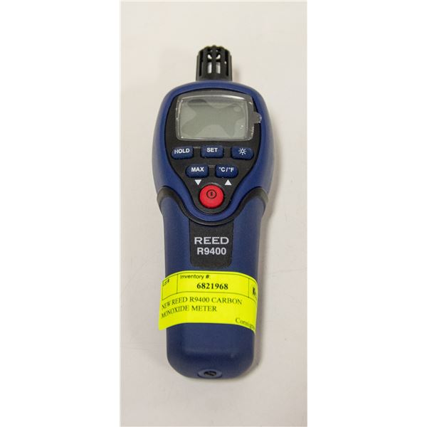 NEW REED R9400 CARBON MONOXIDE METER