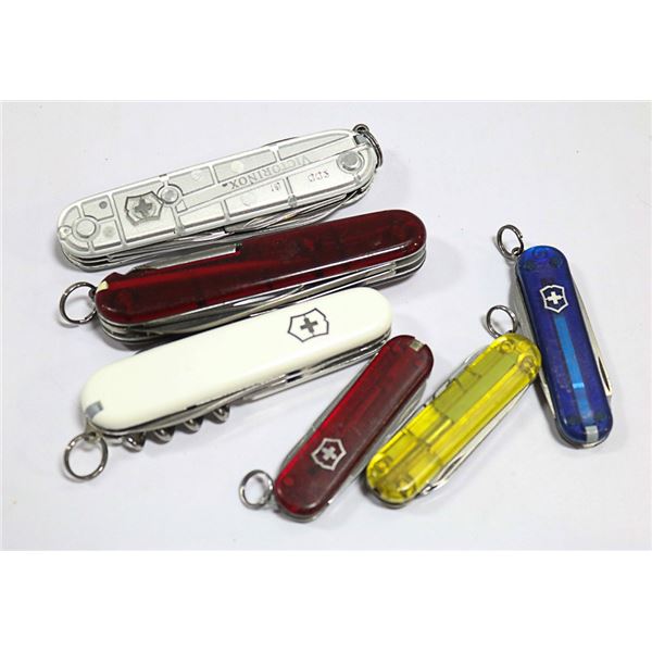 SWISS ARMY POCKET KNIVES