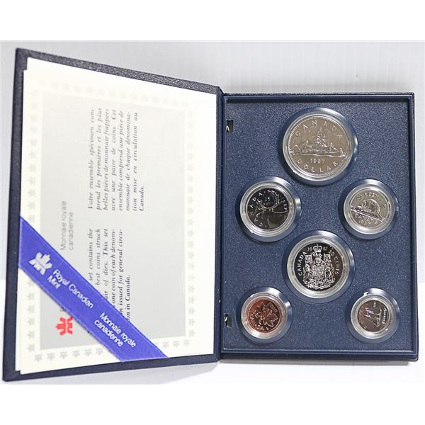1987 SPECIMEN SET