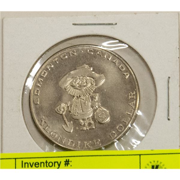 KLONDIKE DAYS 1970 SOUVENIR DOLLAR