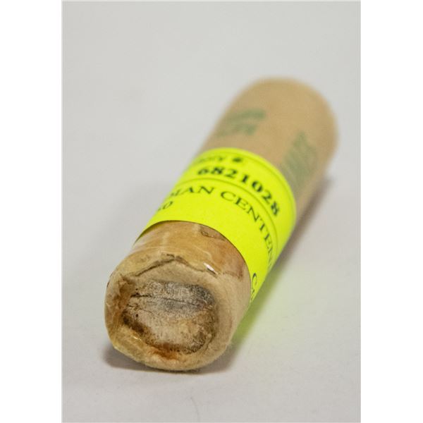 1967 CANADIAN CENTENNIAL DIMES 1 ROLL OF 50