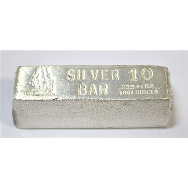 10 OZ SILVER BAR