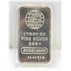 Image 1 : ENGELHARD ONE TROY OZ .999 SILVER BAR