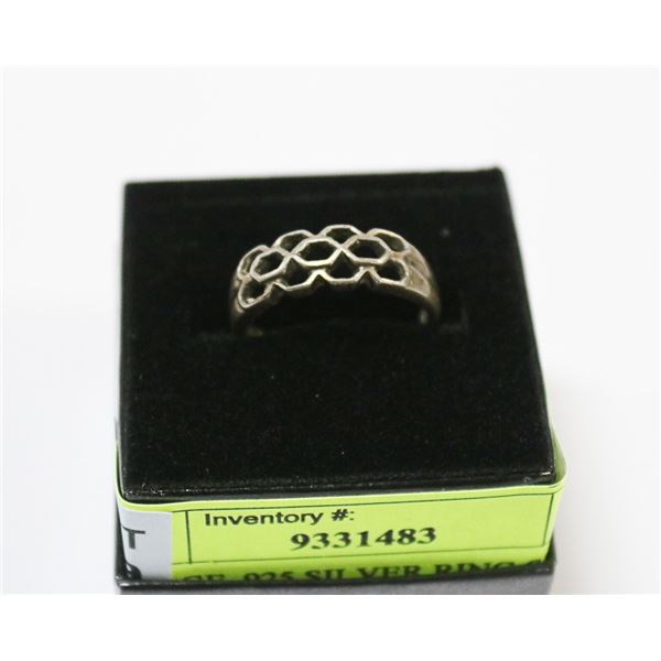 VINTAGE .925 SILVER RING SZ 7