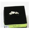 Image 1 : VINTAGE .925 SILVER LOVE RING SZ 8