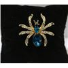 Image 1 : SPIDER RHINESTONE BROOCH
