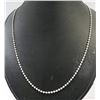 Image 1 : .925 SOLID SILVER BEAD CHAIN 20"