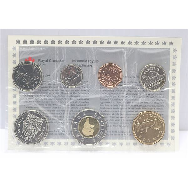 1997 CANADA 7 COIN UNCIRCULATED SET, MINT SEALED