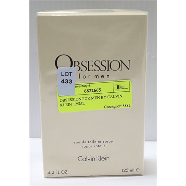 OBSESSION FOR MEN BY CALVIN KLEIN 125ML