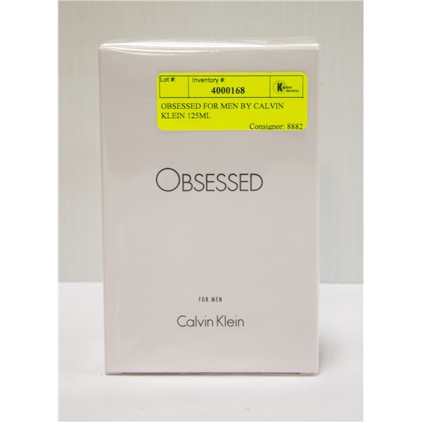 OBSESSED FOR MEN BY CALVIN KLEIN 125ML