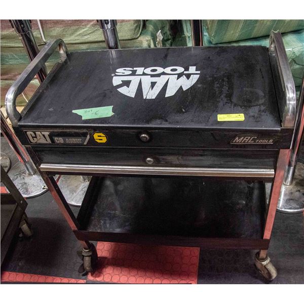 MAC TOOLS TOOL BOX BLACK WITH WHEELS