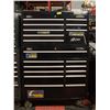 Image 1 : **LOCKS DRILLED OUT**MASTERCRAFT MAXIMUM TOOL BOX STACK