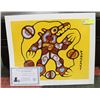 Image 1 : "MEDICINE BEAR" BY NORVAL MORRISSEAU