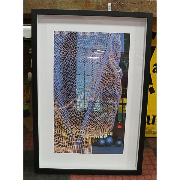 SHOWHOME SHADOWBOX TYPE ART 21.5"X32.5"