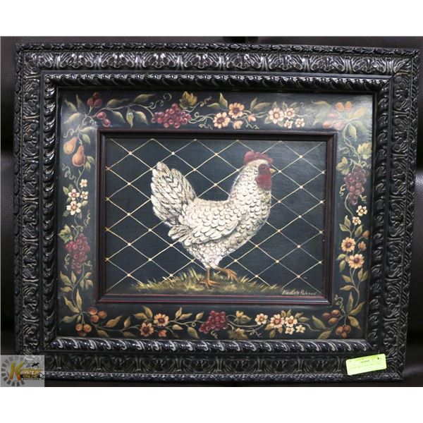 CHICKEN WALL HANGING 25"X22"