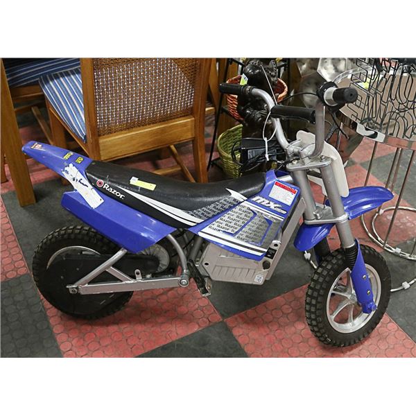 MX RAZOR ELECTRIC TRAIL BIKE WITH BATTERY+CHARGER