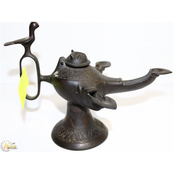 CAST IRON OIL BURNER FROM AFGHANISTAN