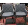 Image 1 : LOT OF 2 SHOWHOME GREY CHAIRS