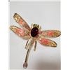 Image 2 : DRAGONFLY RHINESTONE BROOCH