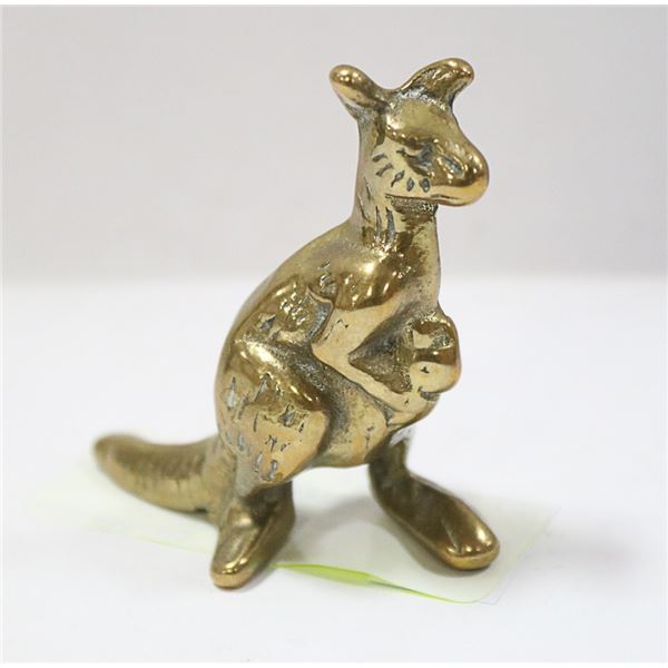 VINTAGE  BRASS KANGAROO