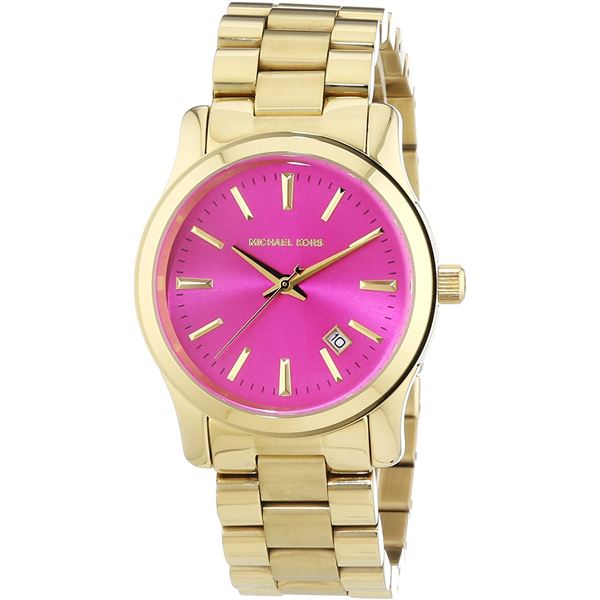 NEW MICHAEL KORS ST STEEL ROSE GOLD WATCH MSRP$289