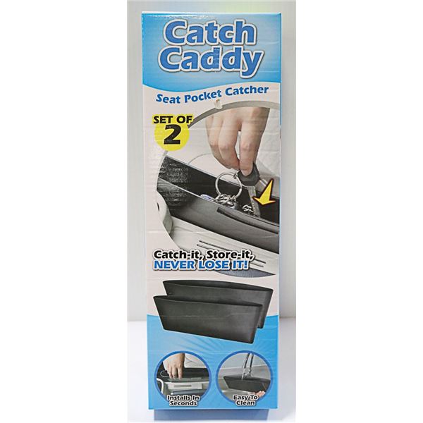 NEW SET OF 2 CAR / TRUCK CATCH CADDY POCKETS