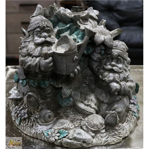 GNOME SPRINKLER ATTACHMENT LAWN ORNAMENT