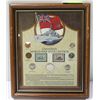 Image 1 : WWII ERA SILVER AND NON COIN COLLECTION, FRAMED