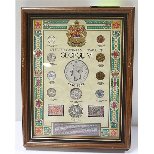 GEORGE VI CANADA SILVER & NON COIN COLLECTION