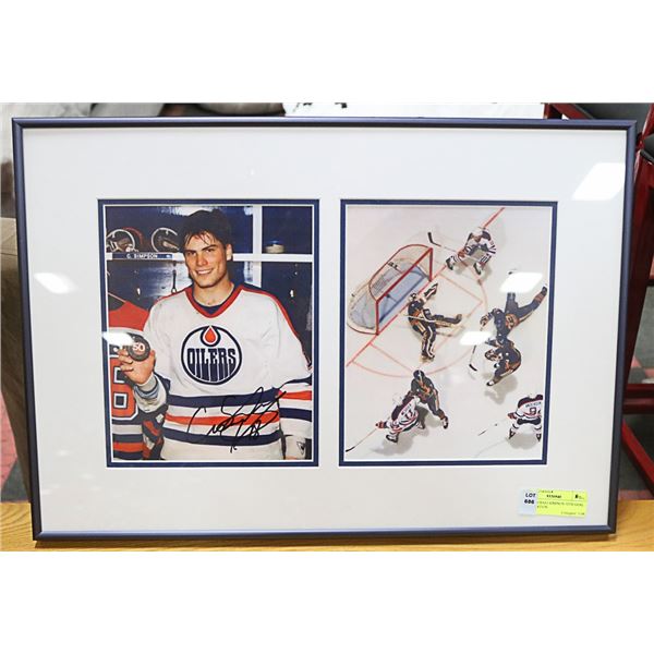 SIGNED CRAIG SIMPSON 50TH GOAL CELEBRATION