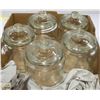 Image 1 : IKEA  LARGE GLASS STORAGE JARS- (5)
