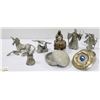 Image 1 : PEWTER FIGURINES & MISC. ASSORTED LOT
